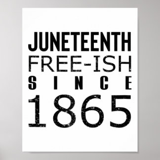 Póster Las mujeres liberan a Juneteeth desde la historia 