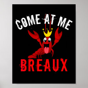 Póster Las mujeres louisiana divertido ven a breaux cangr