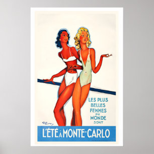Póster Las mujeres más bellas del mundo verano en