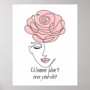 Póster Las mujeres no te deben Poster