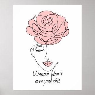Póster Las mujeres no te deben Poster