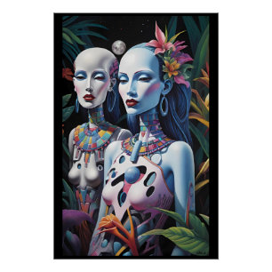 Póster Las mujeres originales de Ludwig Moon