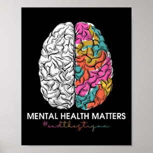 Póster Las Mujeres Ponen Fin Al Estigma De Salud Mental S