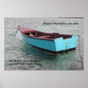 Póster Las naves en el puerto son seguras,