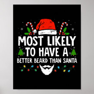 Póster Las Navidades Divertidas Muy Probablemente Tengan 
