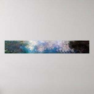 Póster Las nubes, Claude Monet