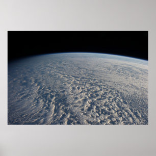 Póster Las Nubes De Estrocumulus Sobre El Océano Pacífico