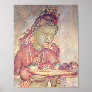 Póster Las nubes doncellas, desde la fortaleza de rock,