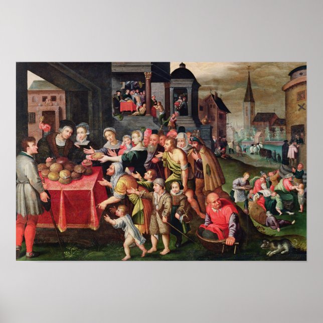 Póster Las obras de la piedad (Frente)