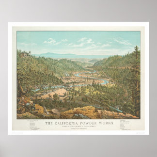 Póster Las obras en polvo de California (1306)
