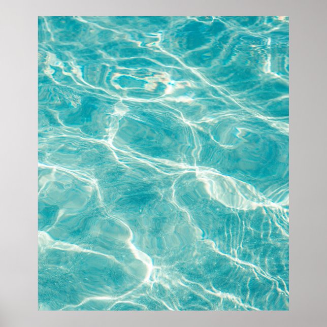 Póster las olas del mar (Frente)
