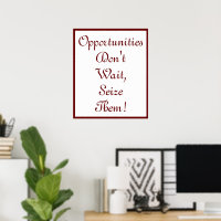 ¡Las oportunidades no esperan, confisquen!