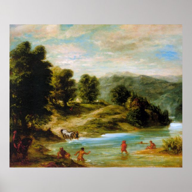 Póster Las Orillas Del Río Sebou (Frente)