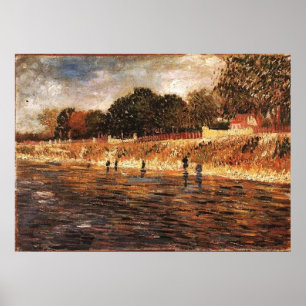 Póster Las orillas del Sena, Van Gogh