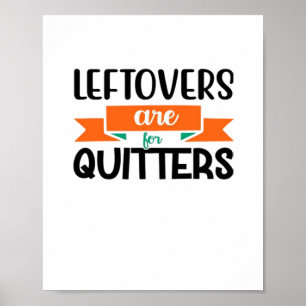 Póster Las Palancas De Acción De Gracias Son Para Quitter