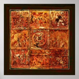 Póster Las piezas del patrimonio