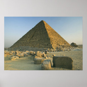 Póster Las Pirámides de Giza, que tienen casi 5000 2