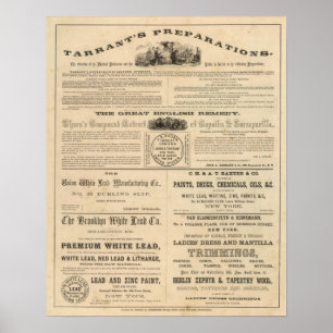 Póster Las preparaciones de Tarrant