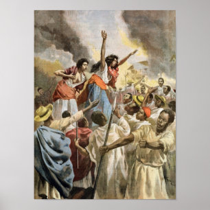 Póster Las princesas reales Preaching la guerra santa