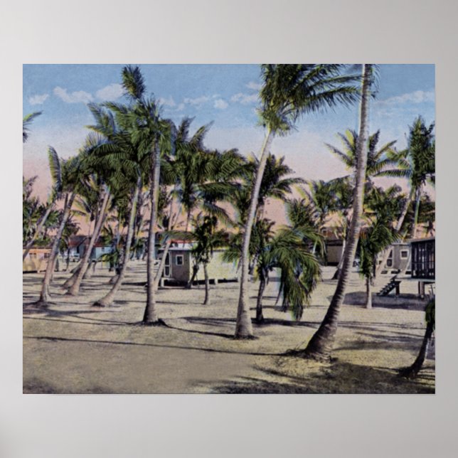 Póster Las principales casas de campo del oeste de Florid (Frente)