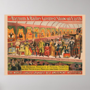 Póster Las Prodigías Sin Pares Del Fenómeno Físico