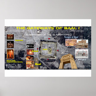 Póster Las puertas de Baal 1