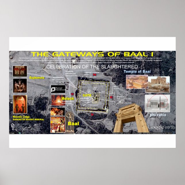 Póster Las puertas de Baal 1 (Frente)