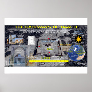Póster Las puertas de Baal 2