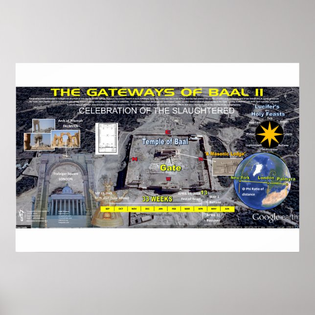 Póster Las puertas de Baal 2 (Frente)