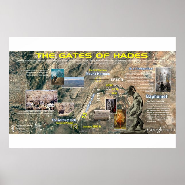 Póster Las puertas de Hades (Frente)