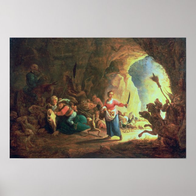 Póster Las puertas de Hades (Frente)