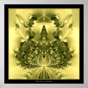 Póster Las puertas del cielo fractal