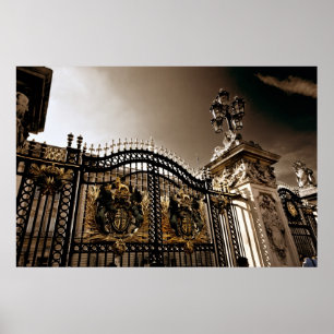 Póster Las puertas del Palacio de Buckingham