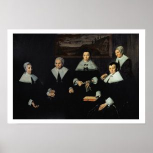 Póster Las Regentess del Almhouse de los viejos hombres, 