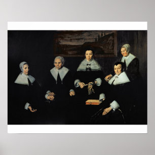 Póster Las Regentess del Almhouse de los viejos hombres, 