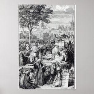 Póster Las religiones del principio del mundo