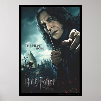 Póster Las Reliquias de la Muerte - Snape 2
