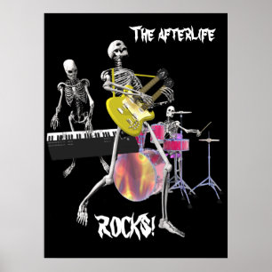 Póster ¡Las ROCAS de la vida después de la vida!