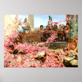 Póster Las Rosas de Heliogábalo, Lawrence Alma-Tadema