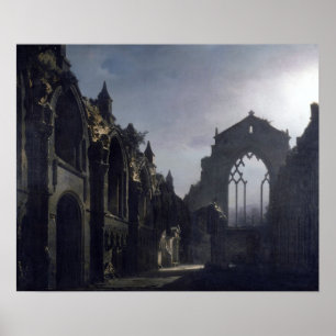 Póster Las ruinas de la capilla del Holyrood