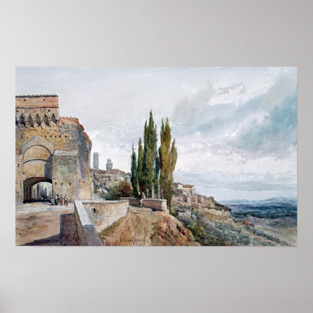 Póster Las ruinas del teatro romano (Frente)