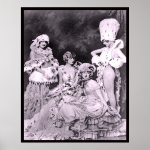 Póster Las señoras de Ziegfeld