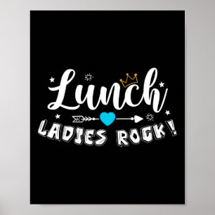 Póster Las Señoras del Almuerzo Rock Squad de Señoras del