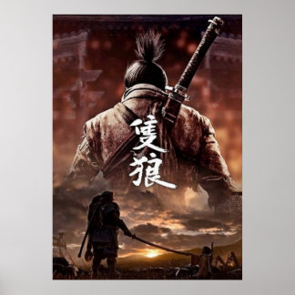 Póster Las sombras de Sekiro mueren dos veces