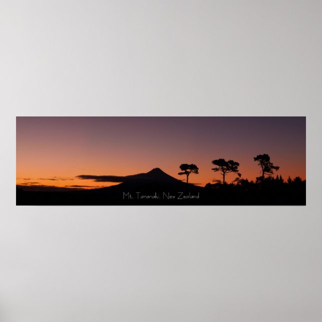 Póster Las sombras de Taranaki (Frente)