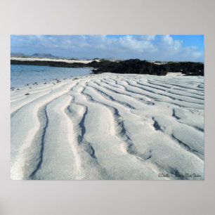 Póster Las sorprendentes lagunas de El Cotillo en baja es