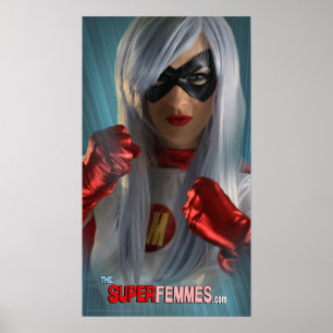 Póster Las Super Femmes - La amante de la mecha (poster)