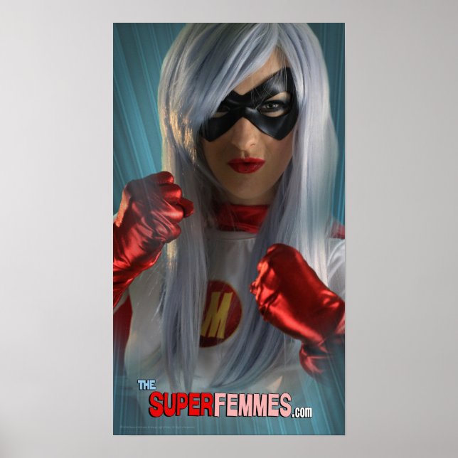 Póster Las Super Femmes - La amante de la mecha (poster) (Frente)