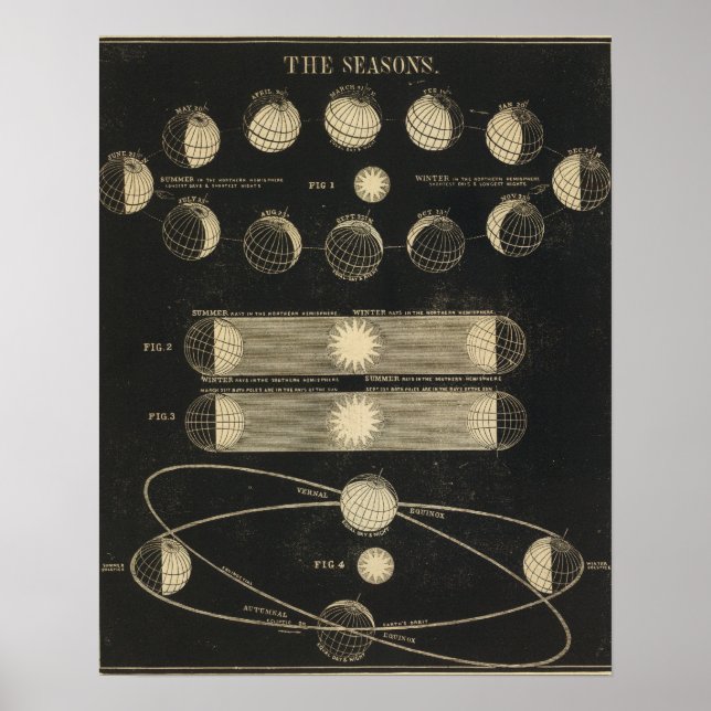 Póster Las Temporadas (Frente)