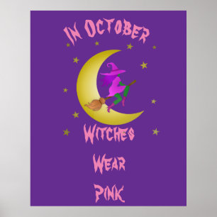 Póster Las Testigos Se Ponen Rosa En Octubre, Thunder_Cov